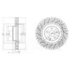 MERCE 23O421O712 Brake Disc